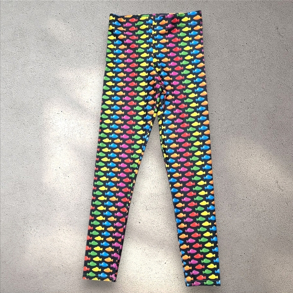 🎂 Candy Crush Leggings By Zara Terez Collection Size Girls Small (7/8) New - Picture 1 of 9